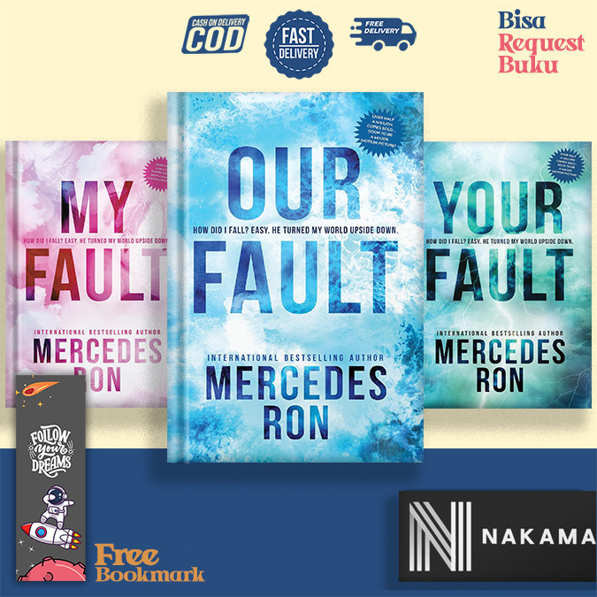 Culpable (3 book series) Our Fault | My Fault | Your Fault by Mercedes Ron