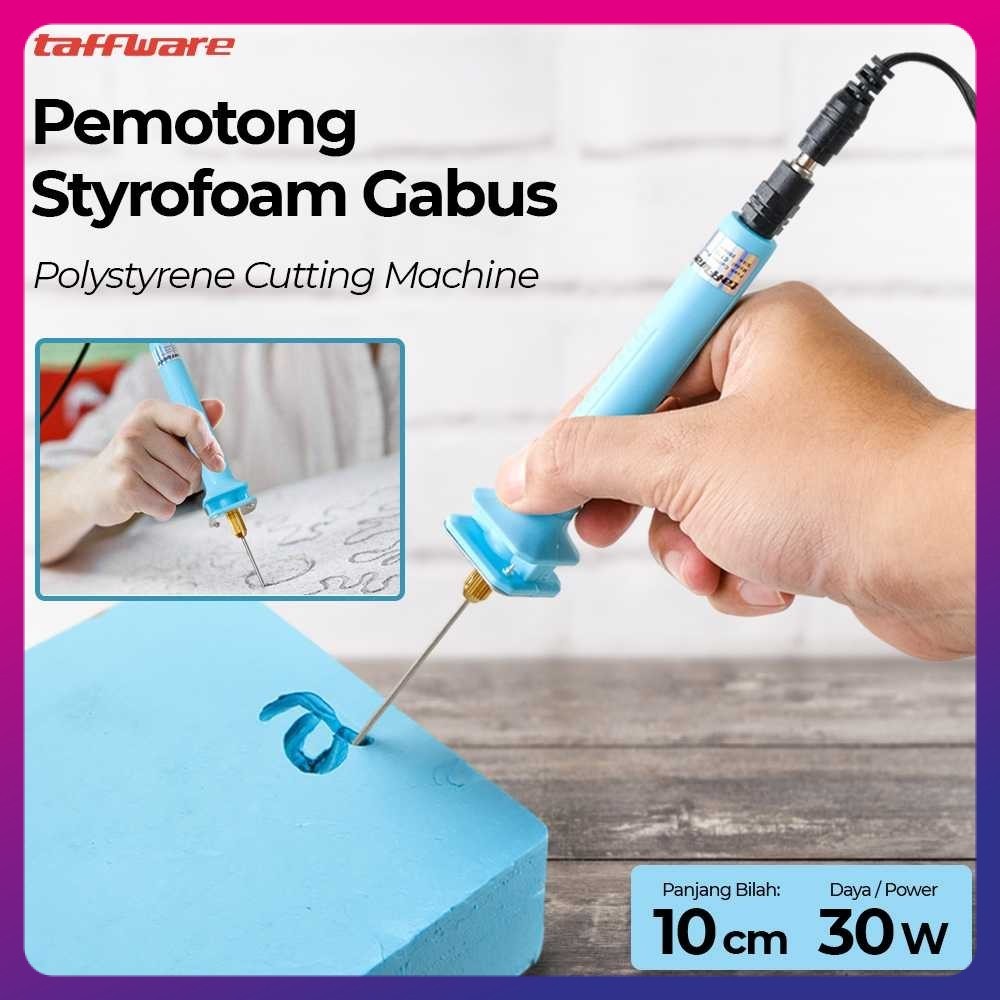 

Taffware Pemotong Styrofoam Gabus Polystyrene Cutting Machine 10cm 30W - CT10