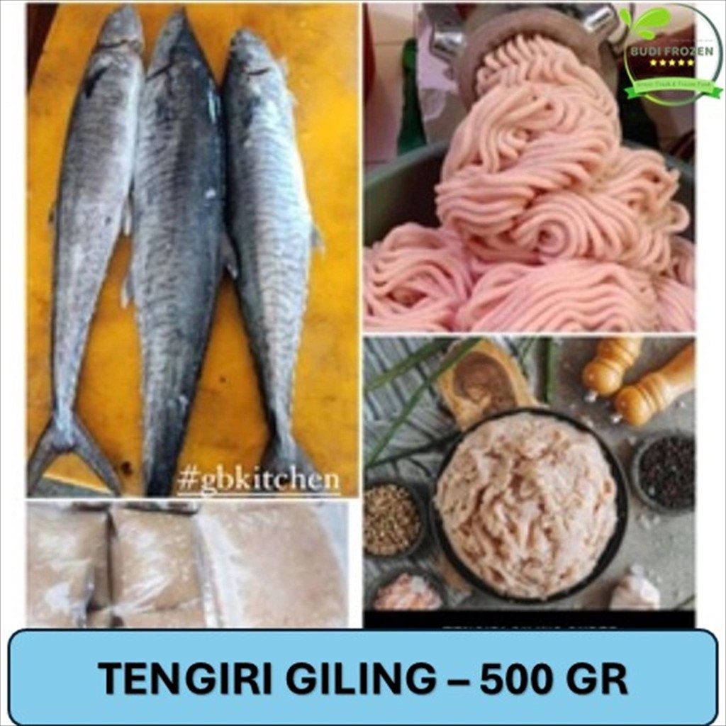 

IKAN TENGIRI GILING – HANYA DAGING (TANPA CAMPURAN) – MURNI DAGING IKAN TENGIRI – 500 GR