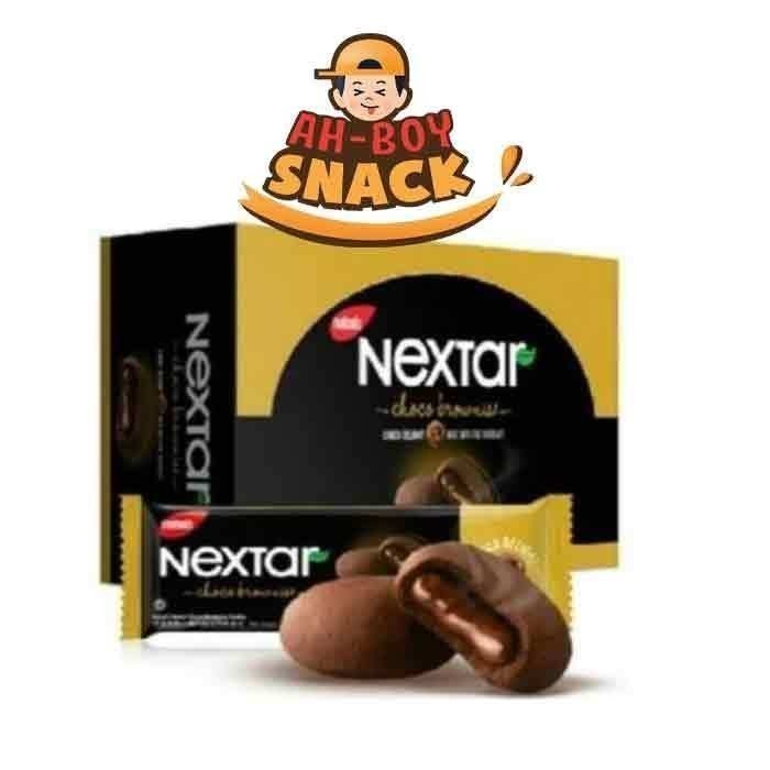 

NEXTAR BROWNIES BOX ( ISI 10 BUNGKUS X 34 GRAM ) - BROWNIES COKLAT NEXTAR PER BOX