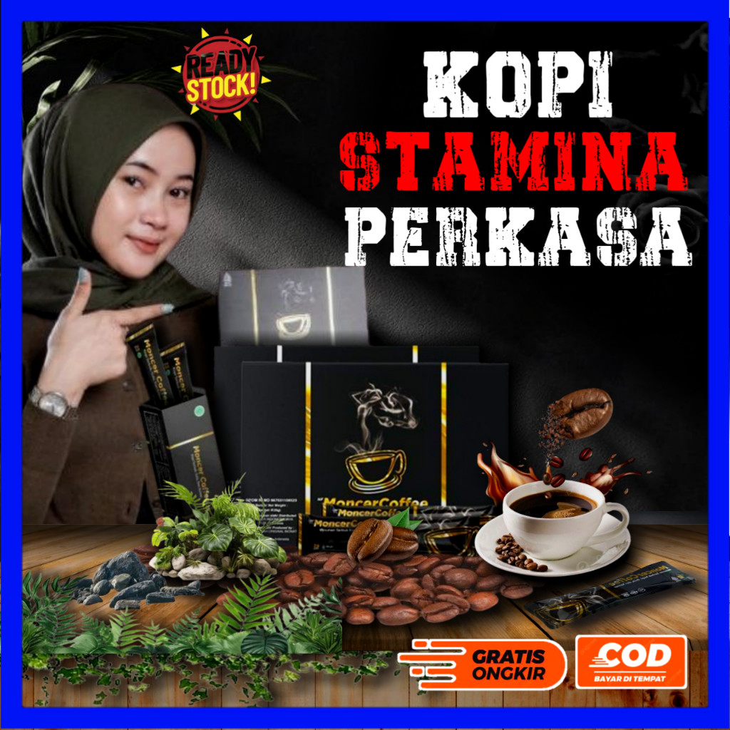 

KopiiMonccerr Coffe ORIGINAL Kopi Stamina Pria 10 Kali Lebih Kuat Tahan Lama Aman Tanpa Efek Samping