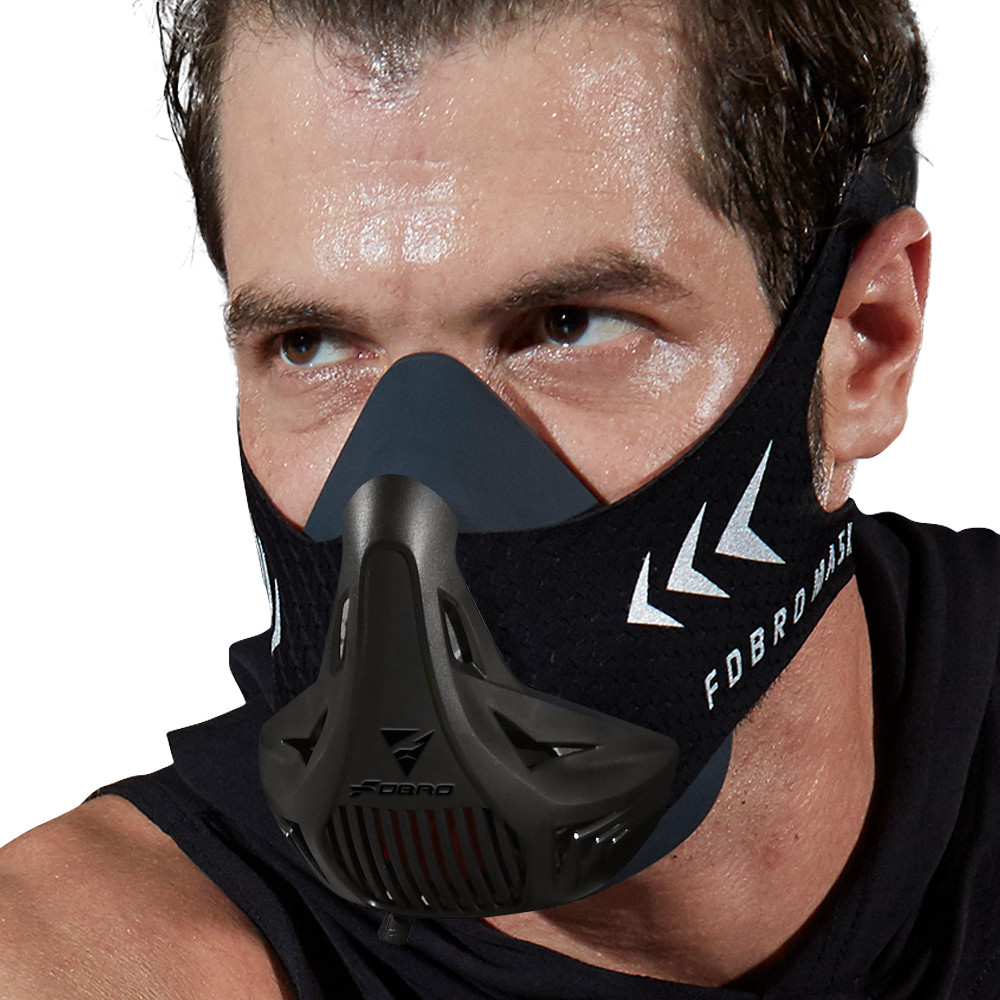 FDBRO Sport MASK Training Running Mask Pro Fitness Gym Workout Cycling Elevation High Altitude Train