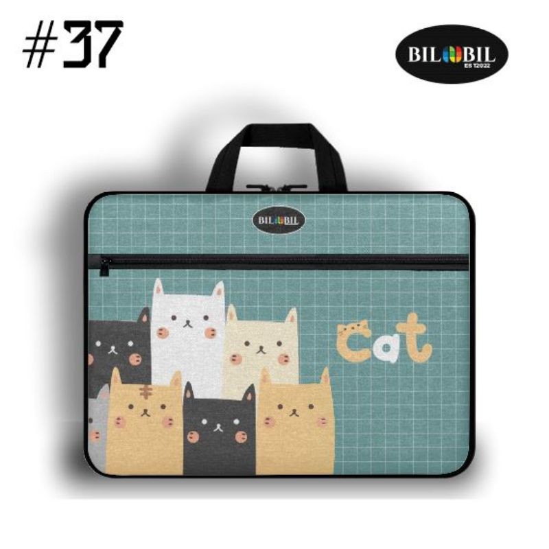 Tas Laptop wanita 14 inchi. Socash Laptop14inchi. Tas laptop motip 13/14/15 inchi. tas pelincung lap