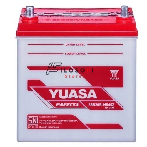 Accu/Aki Mobil Basah Yuasa Pafecta NS40Z Avanza (Termasuk Accu Zuur) - FS