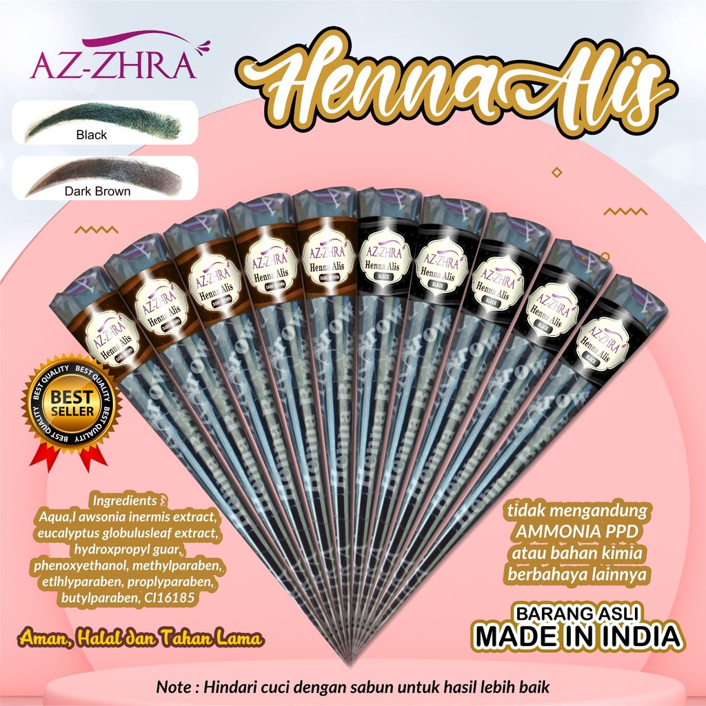HENNA ALIS EYEBROW AZ-ZHRA