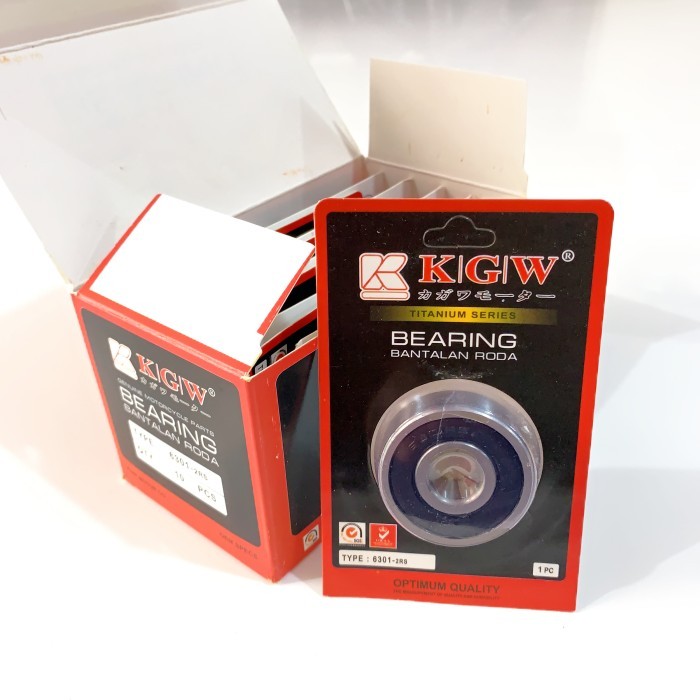 TS Bearing 6301 2rs Klaher Laher Roda cb150r-megapro-verza-supra x-grand - 6301-2RS