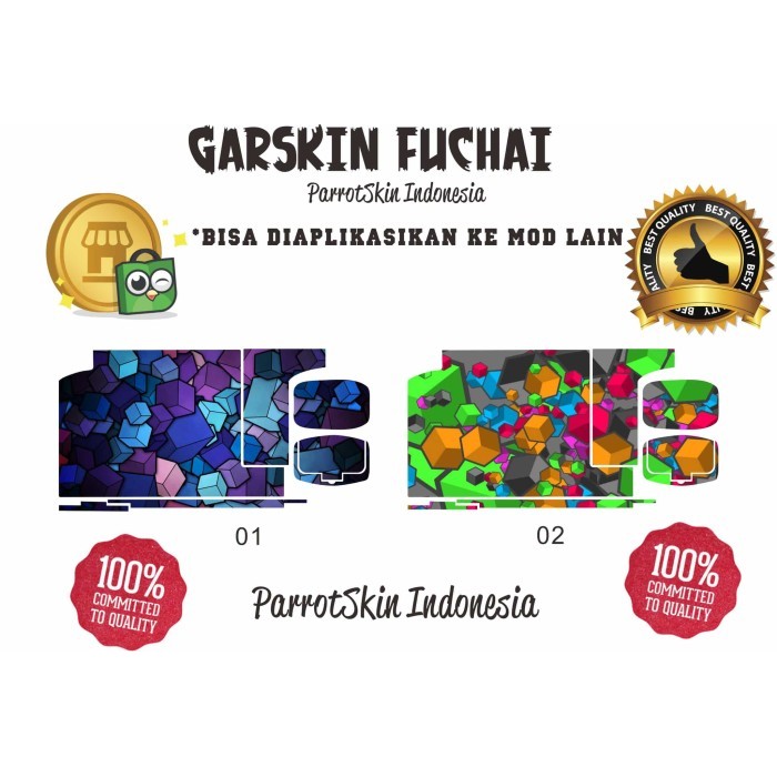 

Garskin Fuchai 213 cube edition by parrotskin