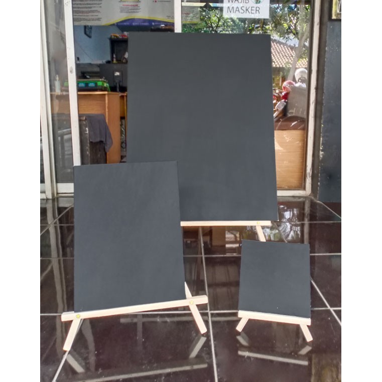 

Kanvas Lukis Hitam Spanram 80x120 cm Black Canvas Frame 80x120 cm