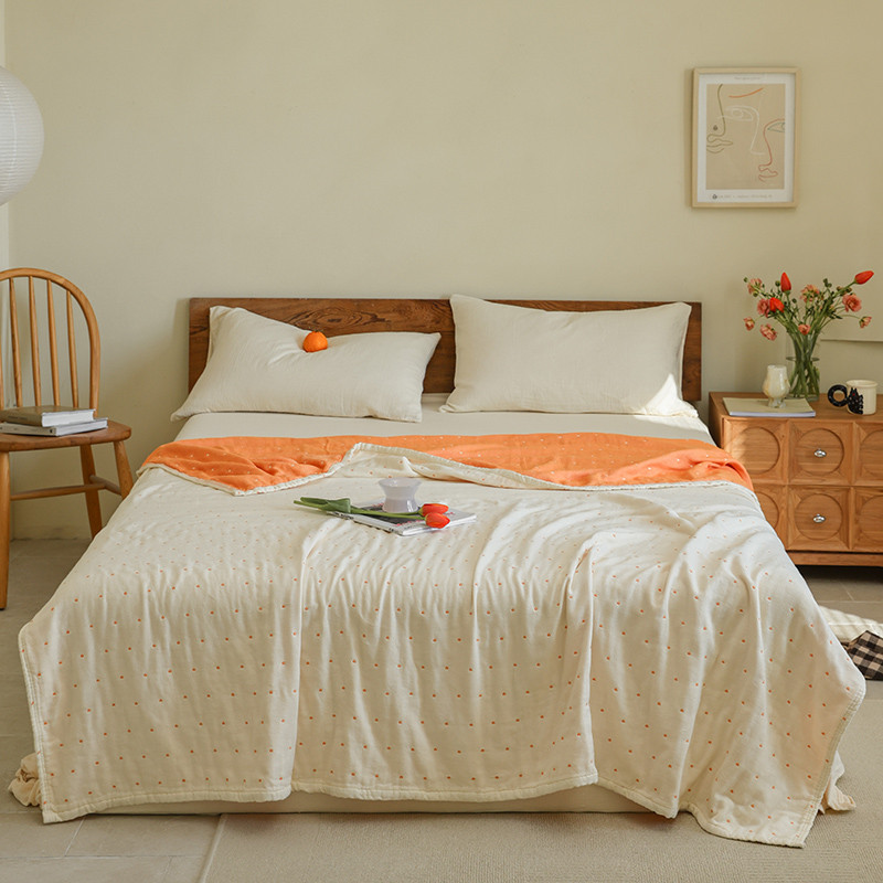 pure cotton gauze towel quilt adult cotton summer thin blanket cotton yarn summer cool quilt air con
