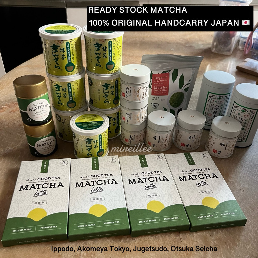 

[READY STOCK HANDCARRY JAPAN] IPPODO CEREMONIAL MATCHA (Kanza, Kuon, Hatsu Mukashi, Matcha to Go Packets) HAND CARRY JAPAN ceremonial matcha pure matcha original jepang ceremonial grade matcha