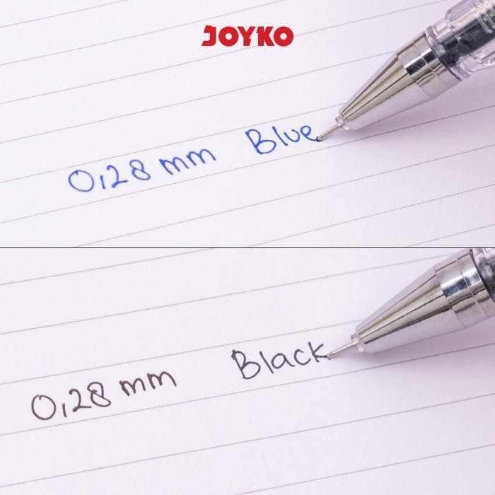 

D3W! (12pen) JOYKO Pulpen GEL JEL GP-401 I-Tech 0.28mm