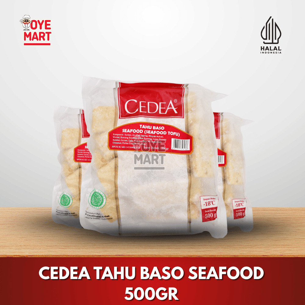 

CEDEA TAHU BASO SEAFOOD 500GR