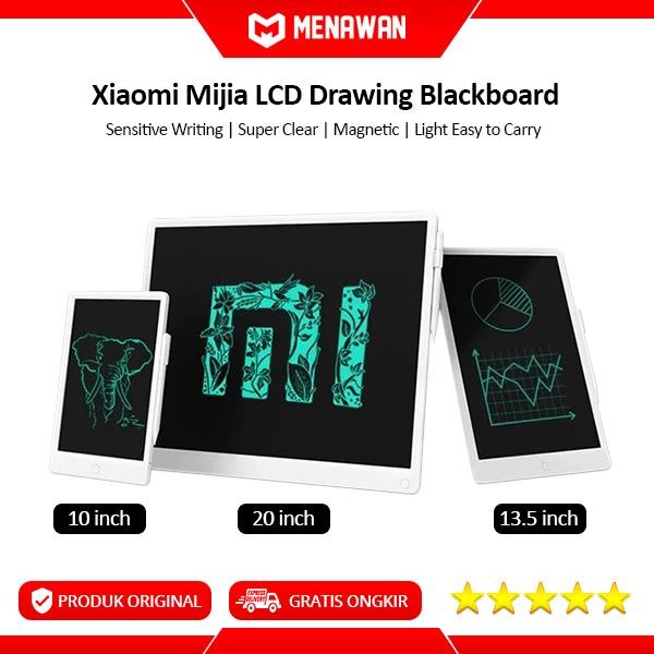 

Xiaomi Mijia LCD Drawing Blackboard Papan Gambar Tulis Elektronik - 13.5 Inch