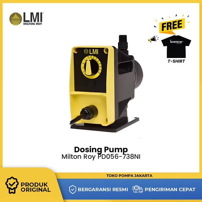 DOSING PUMP MILTON ROY PD056-738NI POMPA KIMIA MILTONROY PD053-738NI 4.2LPH 10.2BAR