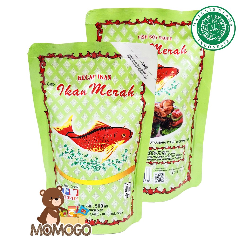 

KECAP IKAN DJOE HOA/CAP IKAN MERAH REFILL 500ML