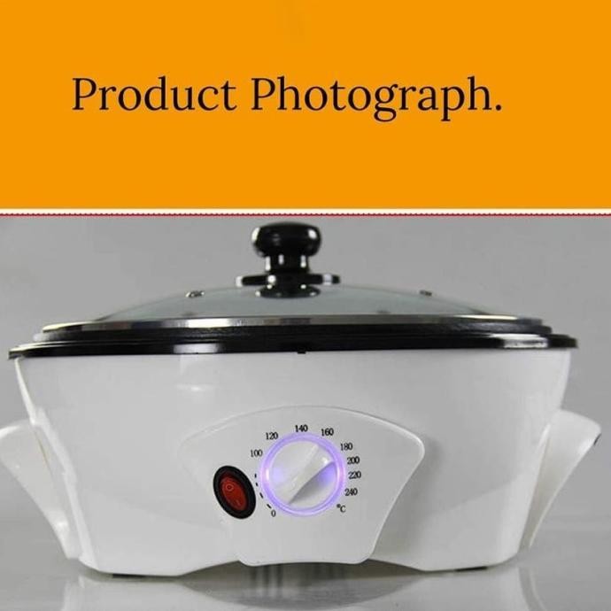 Terlaris 【Garansi】Mesin Roasting Kopi /Roaster Kopi Listrik/Popcorn Maker PROMO