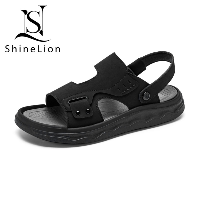 ShineLion KP-2513 Sandal Pria Sport Outdoor Terbaru 2026 Original Ringan Anti Slip Tahan Aus Sandal 