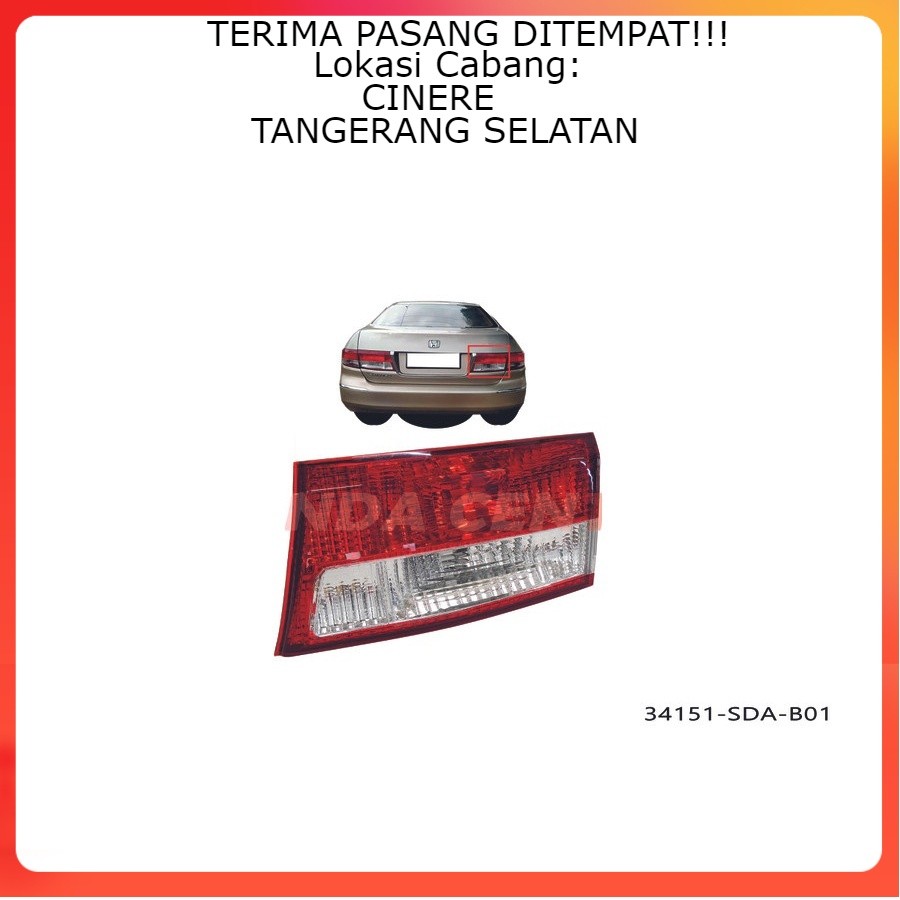 Lampu bagasi accord 2003 2004 2005 lampu belakang accord cm5 2003 2004 2005