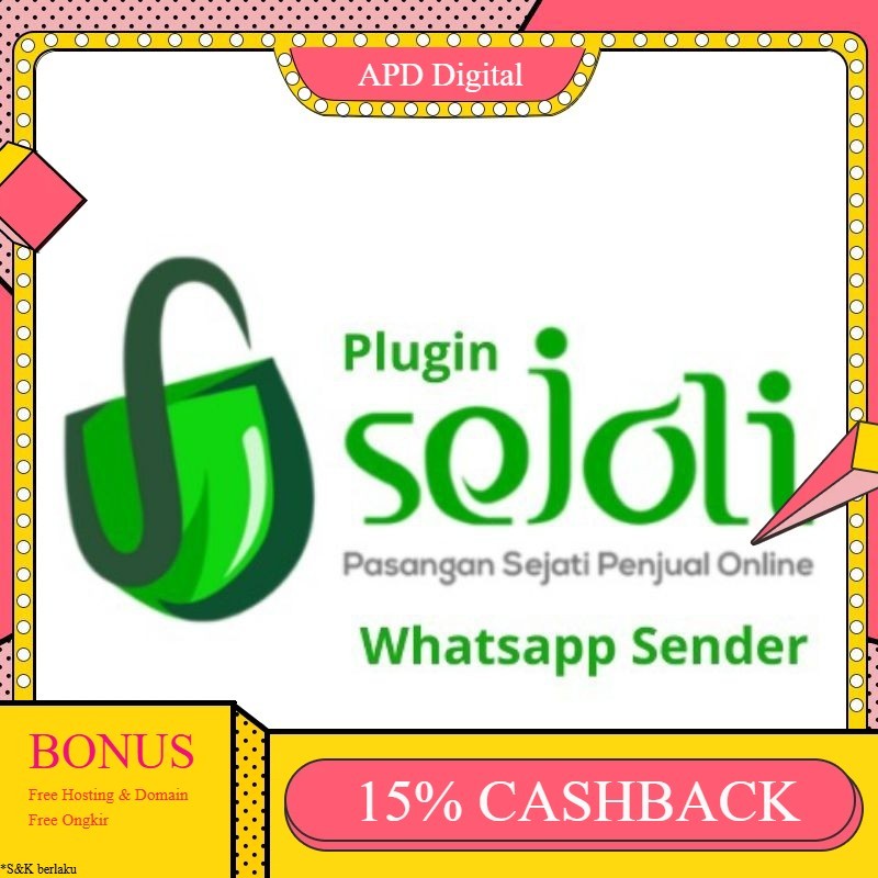 whatsapp sender untuk Sejoli APD