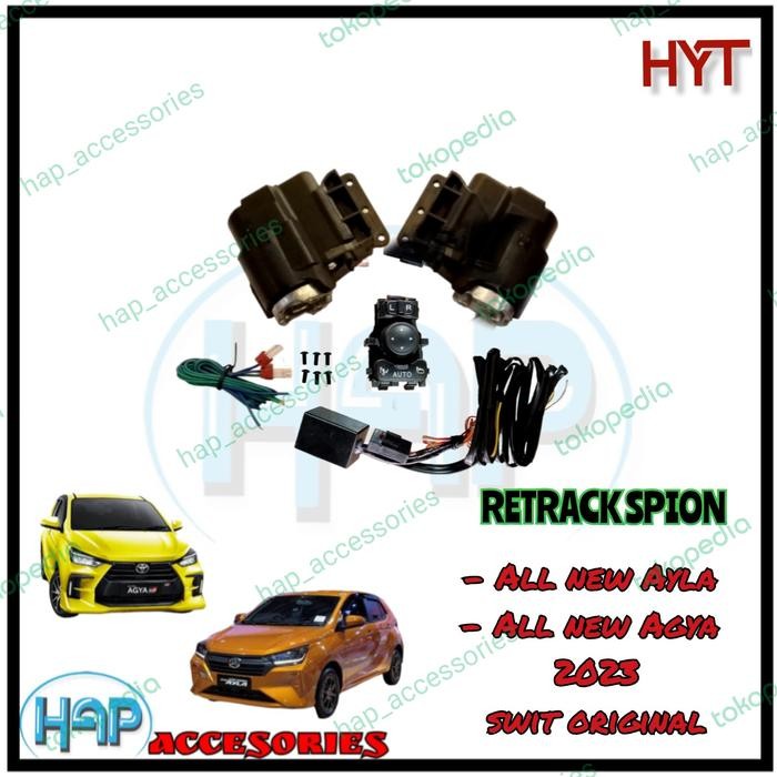 retrack spion Ayla 2023 - lipat spion otomatis Ayla agya