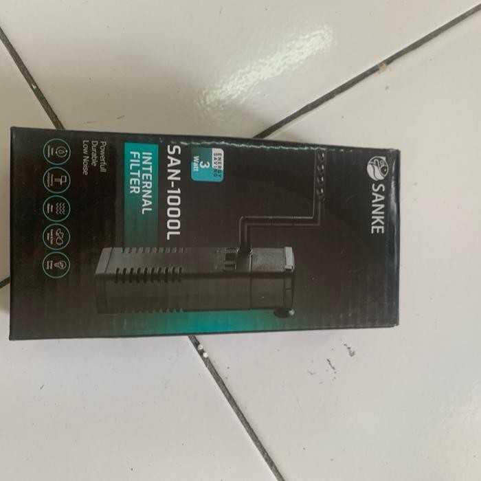 pompa filter aquarium internal filter mini SANKE SAN 1000 L 1000L low watt
