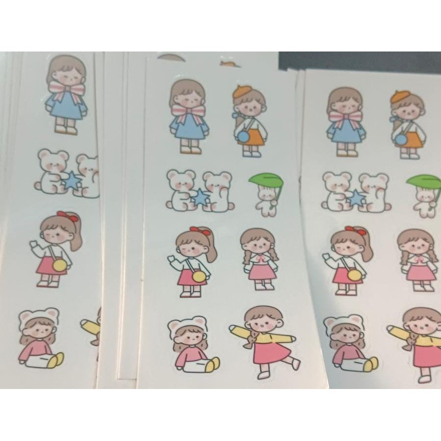 

Stiker botol Motif Emoji Koreea