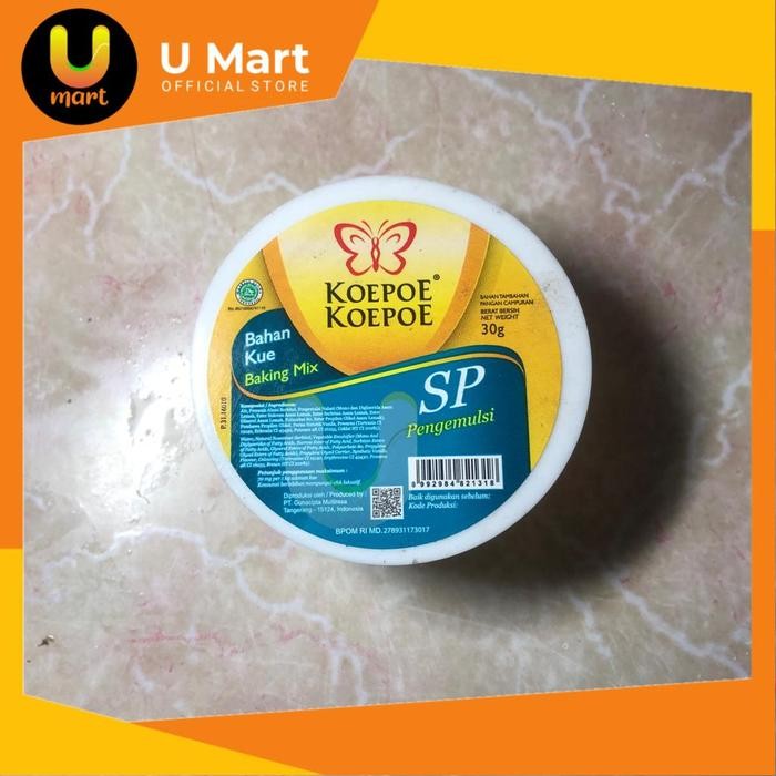 

U Mart - SP Koepoe-Koepoe Pengembang Kue Kupu-kupu Pengemulsi 30 gram