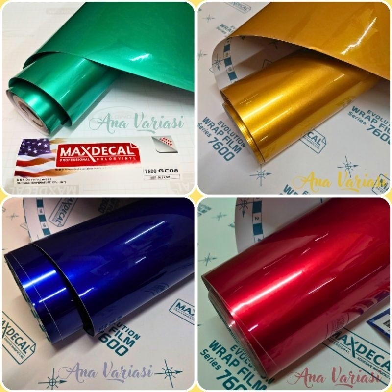 skotlet motor biru candy maxdecal skotlet mobil gold candy metalik stiker skotlet motor tosca candy 