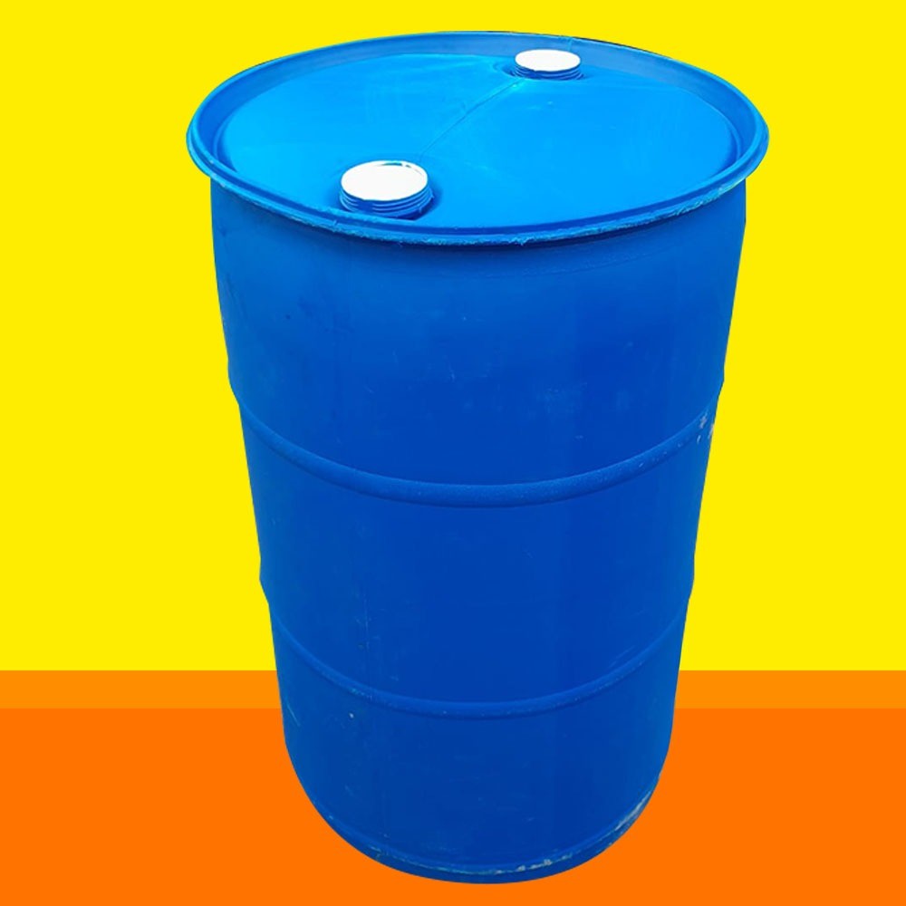 NEW Drum Plastik HDPE 200 Liter Tong Air Tempat Sampah Biru Bersih Tebal Poligen Bekas Toren Tutup K