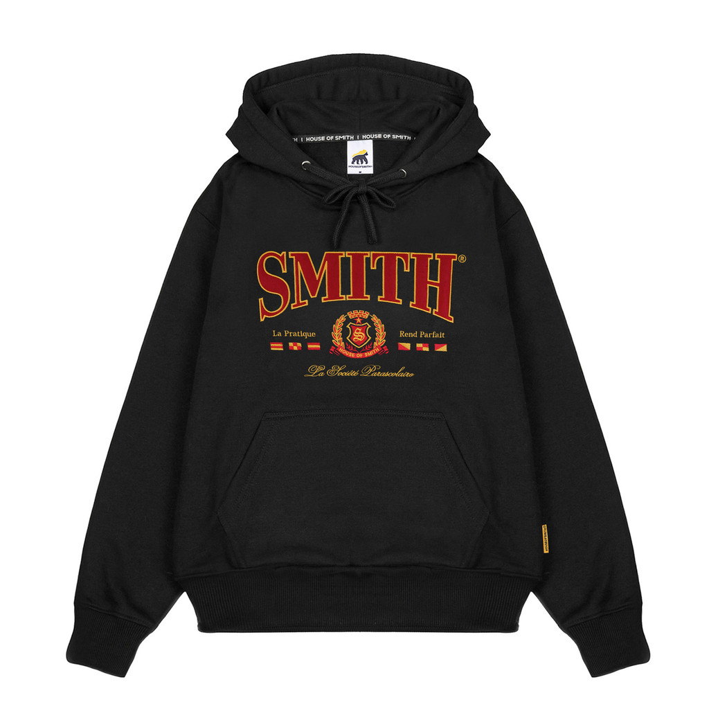 ORIGINAL HOUSE OF SMITH SWEATER HOODIE PRIA - CLASSIC BADGE HOODIE BLACK #2