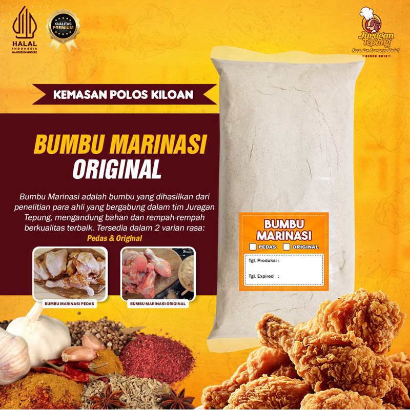 

BUMBU MARINASI ORIGINAL KEMASAN POLOS