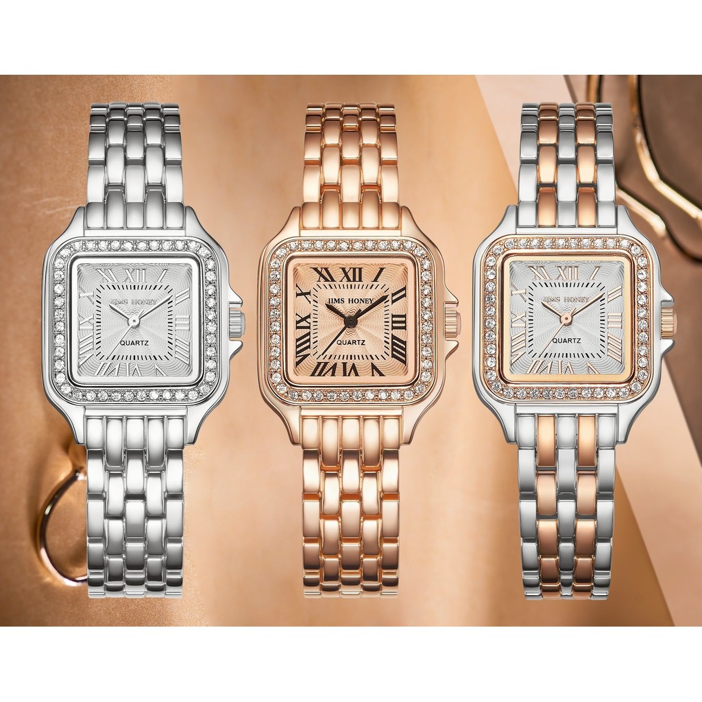 JIMS HONEY JHW 56 JAM TANGAN WANITA REALPIC COD ANTI AIR SERTIFIKAT AUTHENTIC FREE BOX EXCLUSIVE OFF