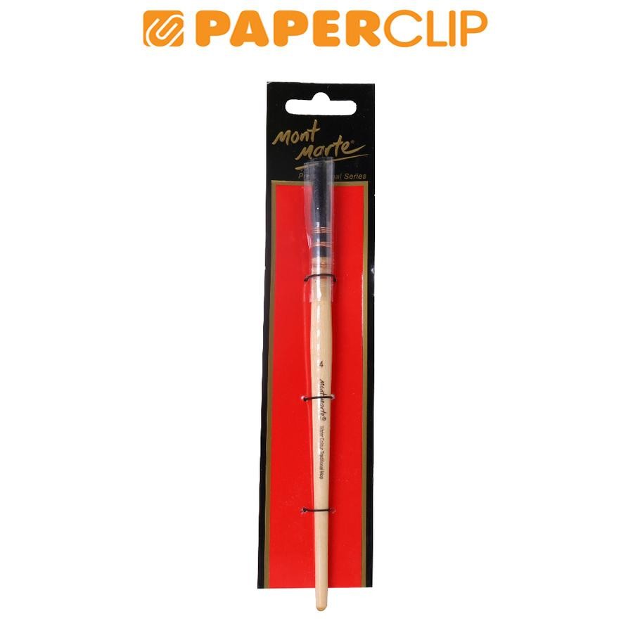 

KUAS / BRUSH MONT MARTE WATERCOLOR TRADITIONAL MOP 4 MPB0090