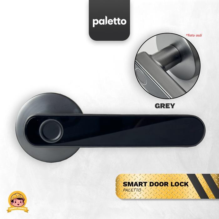 

PALETTO E20 Smart Door Lock Fingerprint - Smart App Access - BlackSale