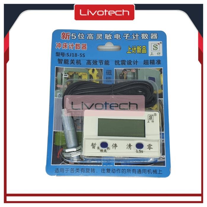

Digital Counter + Magnetic Proximity Switch Untuk Mesin, Putaran dll - WarnaSale