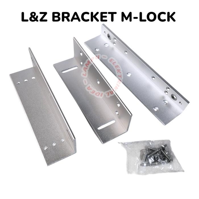 

MLOCK OUTDOOR WATERPROOF MAGNETIC LOCK EMLOCK 280KG 600LBS 12V & 24V - Breket ZL