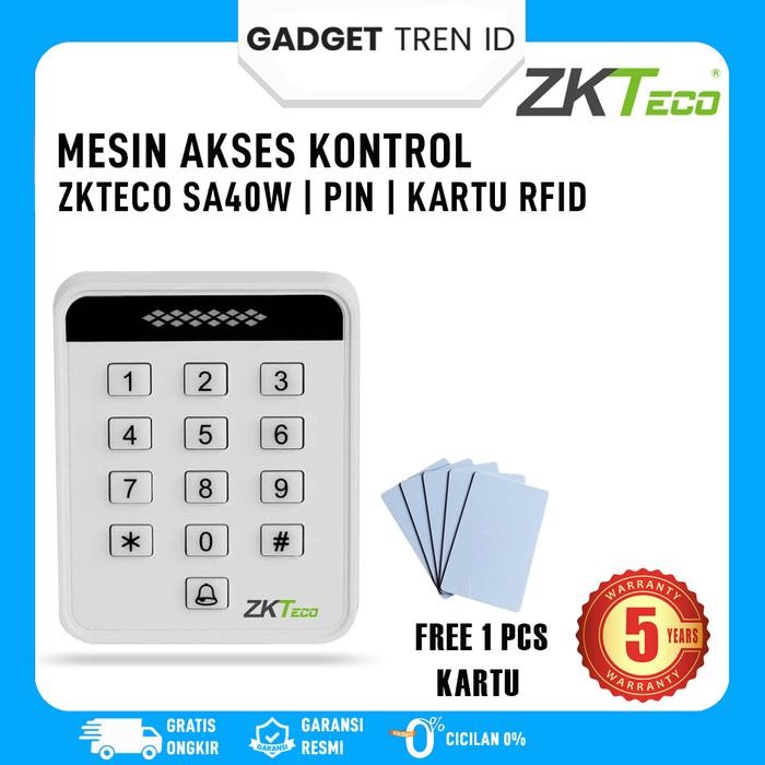 

Mesin Access Door ZKTeco X8S | Sidik Jari | Bisa Kartu RFID Garansi - SA40W