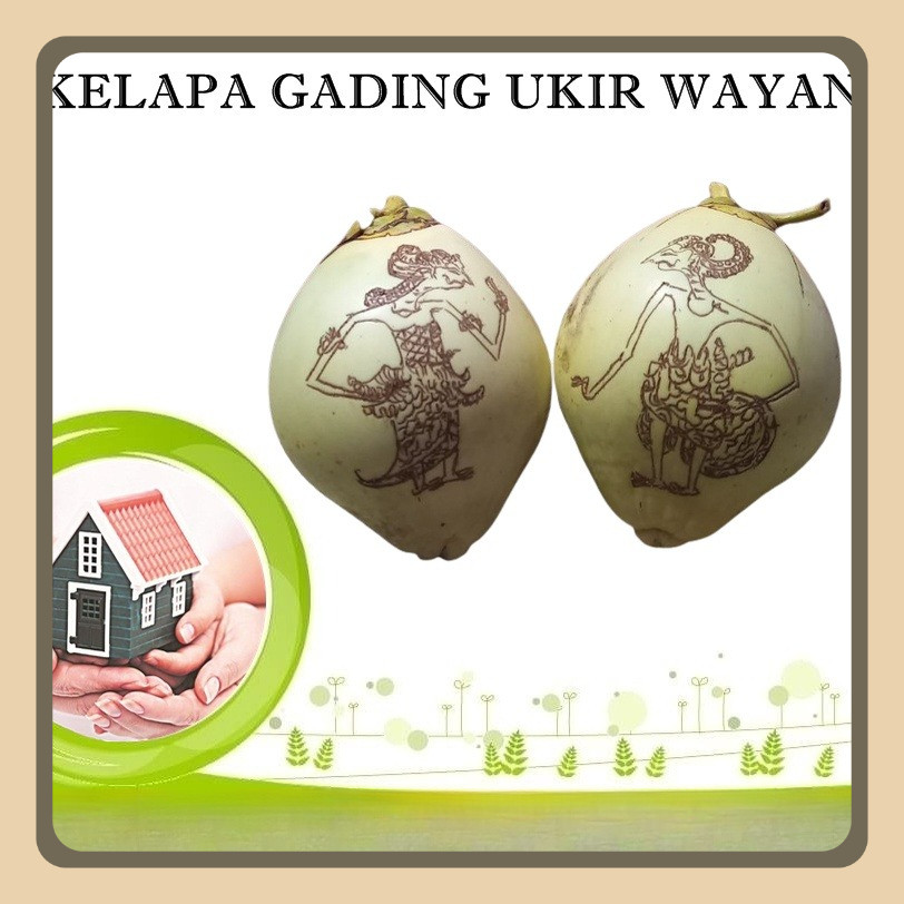 KELAPA GADING KUNING GAMBAR WAYANG 7 BULANAN TINGKEPAN