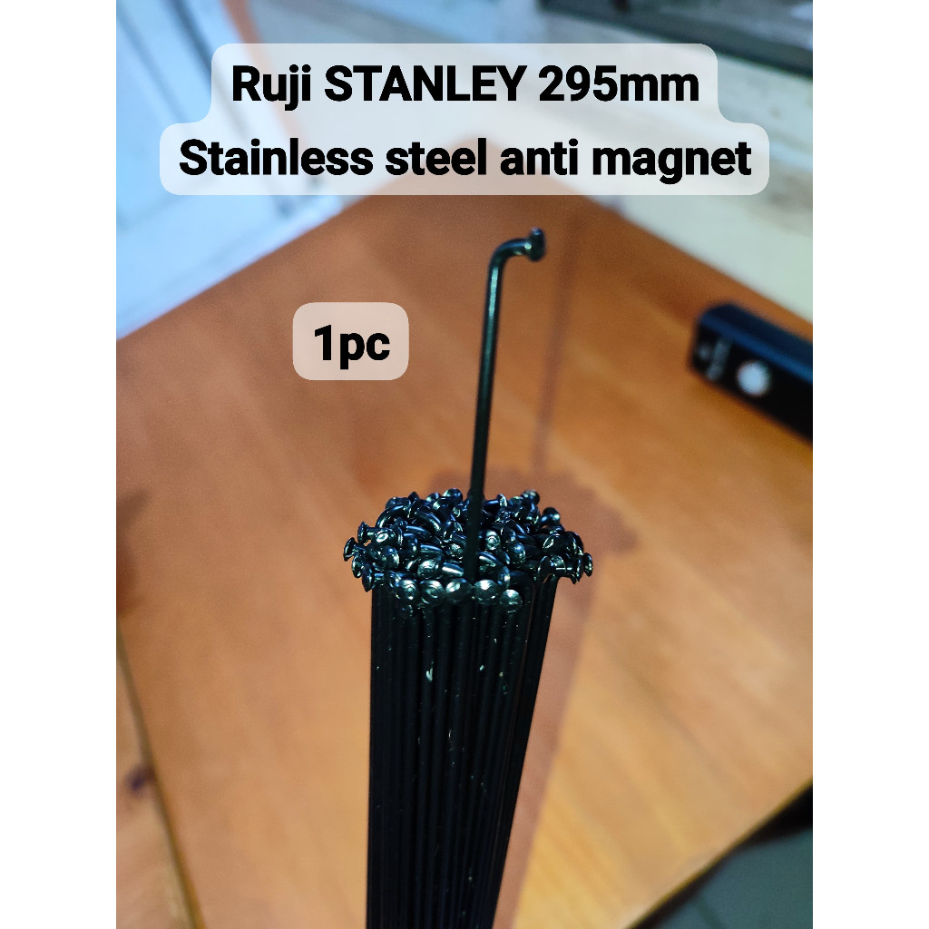 Spoke Jeruji Jari Jari Stainless 295 mm Ruji Spoke Stainless 29 Inch untuk Sepeda MTB 29er dan Road 