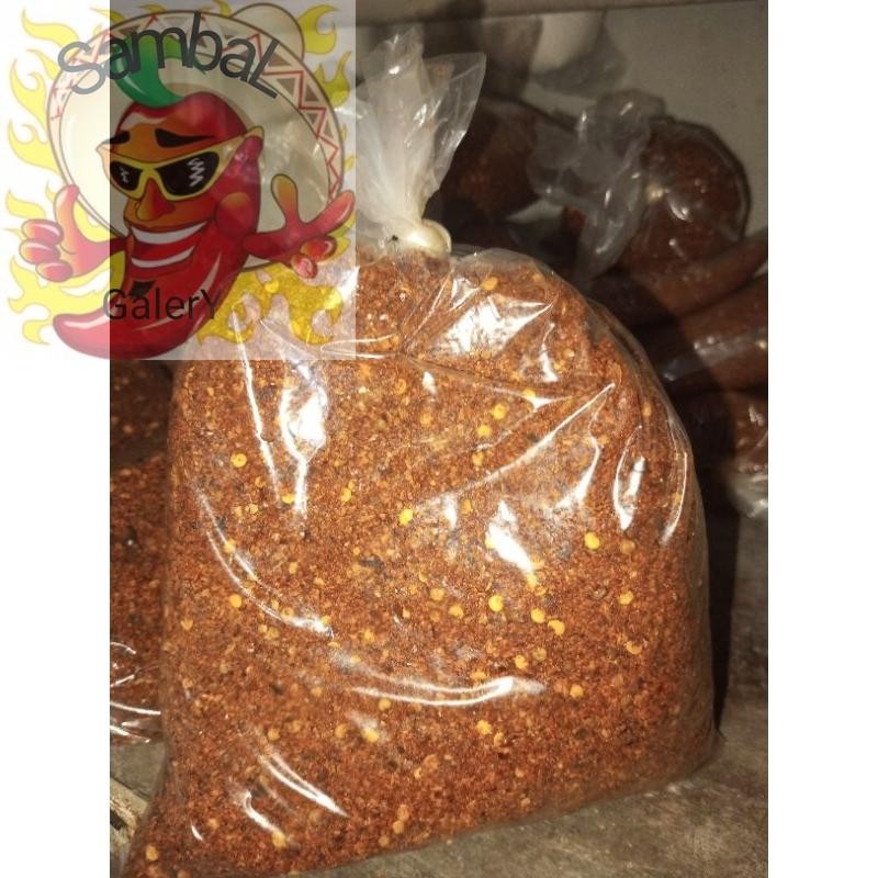 

SambaL GalerY Cabe Bubuk/Bon Cabe Gurih Pedas 1kg Paling Murah