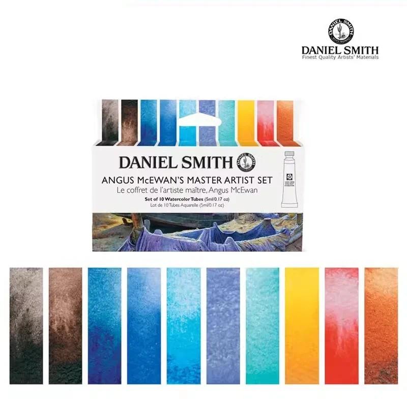 

Daniel Smith NICOLAS LOPEZ Artist Watercolor Paint 10/6 Color 5ml Mineral Color Jean Haines Set Painting Brush Art Supplies