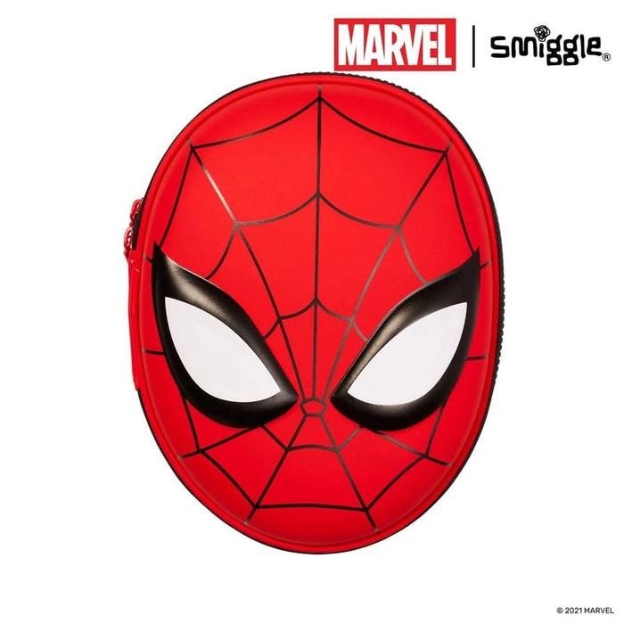 Tas smiggle marvel/smiggle backpack/tas spiderman/tas sekolah anak - Zipit spiderman