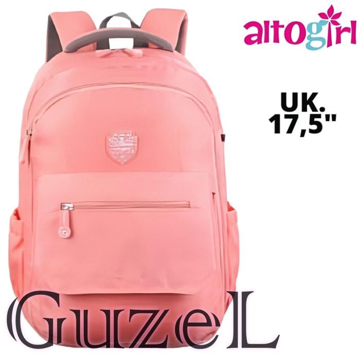 Tas Ransel Backpack Anak Sekolah Perempuan NEW ALTO GIRL Terbaru Model Kulkas - WARNA 1