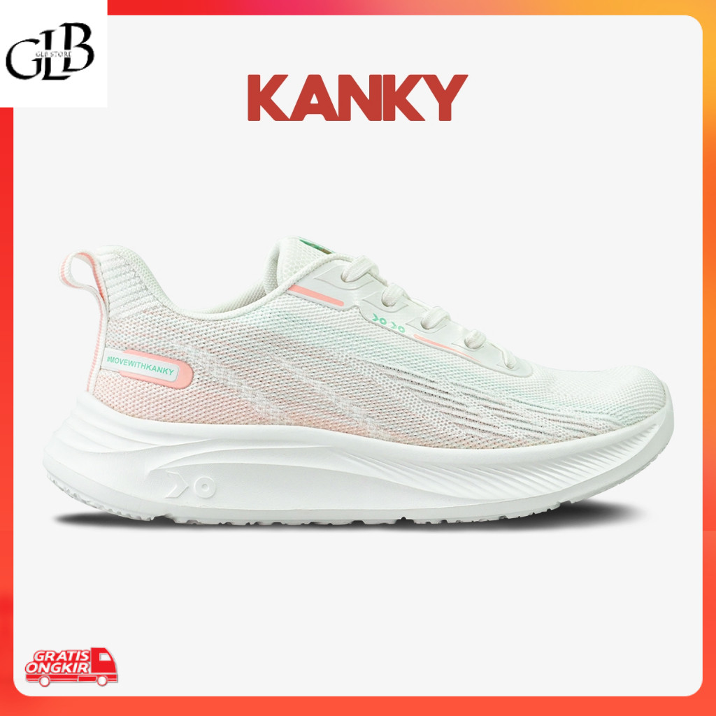 Sneakers Terbaru / Kanky Yuga Makie - Sepatu Sneakers Casual Sport Sekolah Wanita Dewasa Kanky Origi