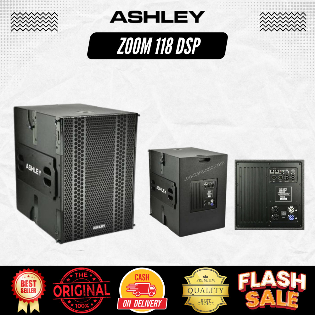 Subwoofer Aktif Ashley Zoom 118 DSP