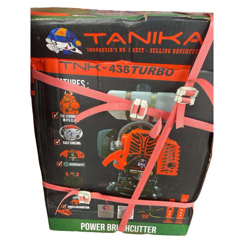 MESIN POTONG RUMPUT 2 Tak BRUSH CUTTER TANIKA TNK  438 TURBO MESIN BABAT RUMPUT TANIKA KOREA