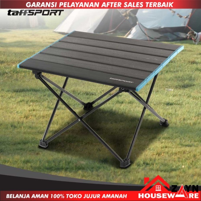 TaffSPORT Meja Lipat Portable Aluminium Table 56x41x40- 8825