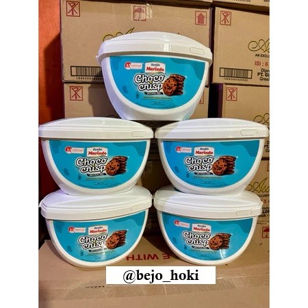 

( 1 Karton isi 6 Toples ) Wafer Coklat Marindo Cube
