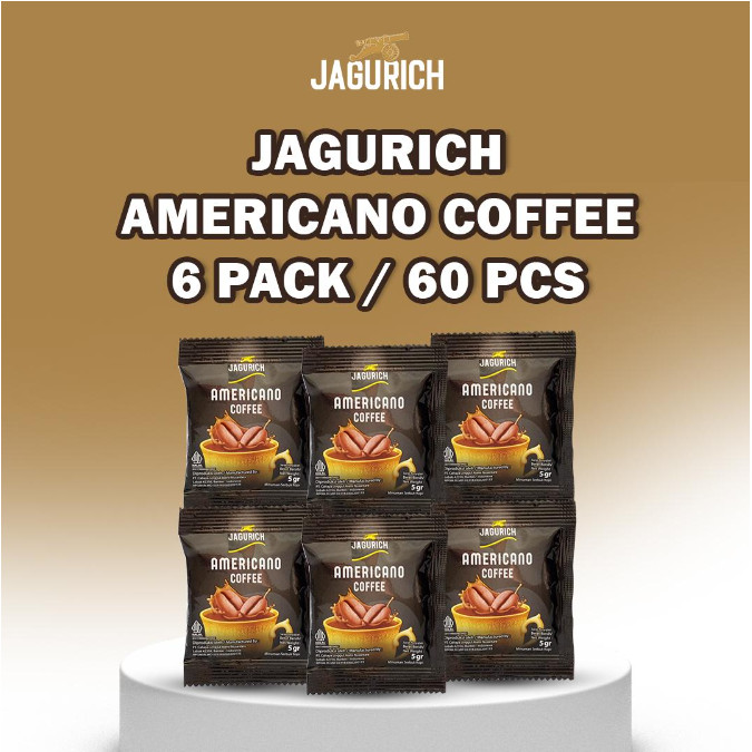

Jagurich Americano Coffee 6 Pack (60pcs)