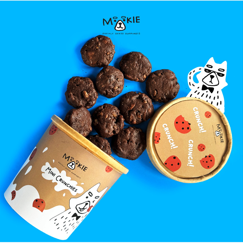 

Mookie's Mini Crunchies Cookies (Double Choco) 1 Pcs
